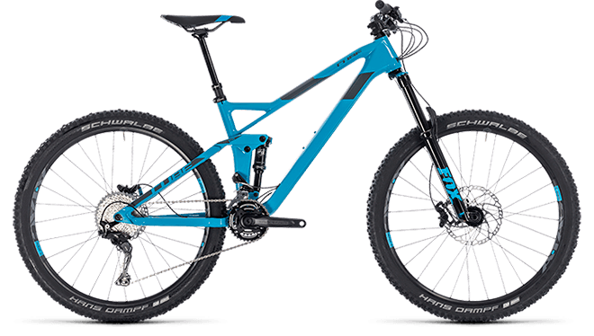 CUBE Stereo 140 HPC Race 27.5 blue´n´grey 2018