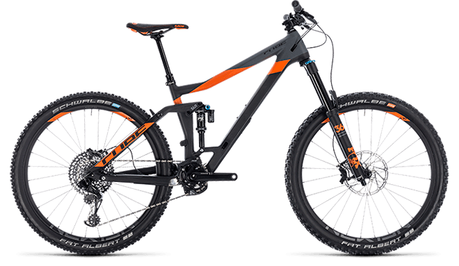 CUBE Stereo 160 C:62 TM 27.5 carbon´n´orange 2018