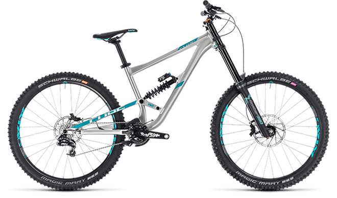 CUBE Hanzz 190 SL 27.5 metal´n´mint 2018