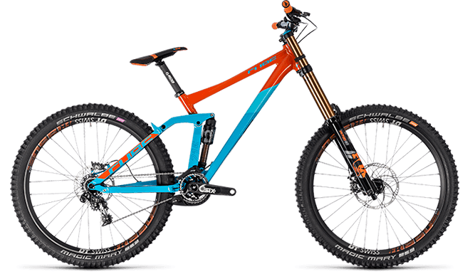 CUBE TWO15 SL 27.5 blue´n´orange 2018