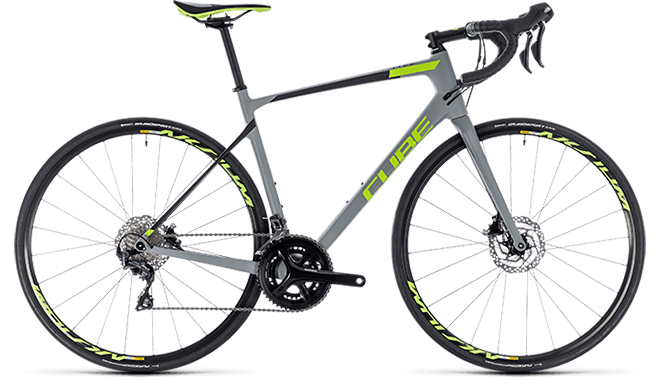 CUBE Attain GTC Race Disc grey´n´green 2018