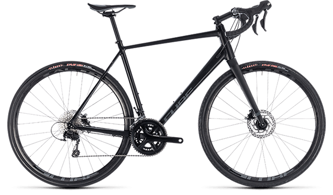 CUBE Nuroad Pro black´n´grey 2018