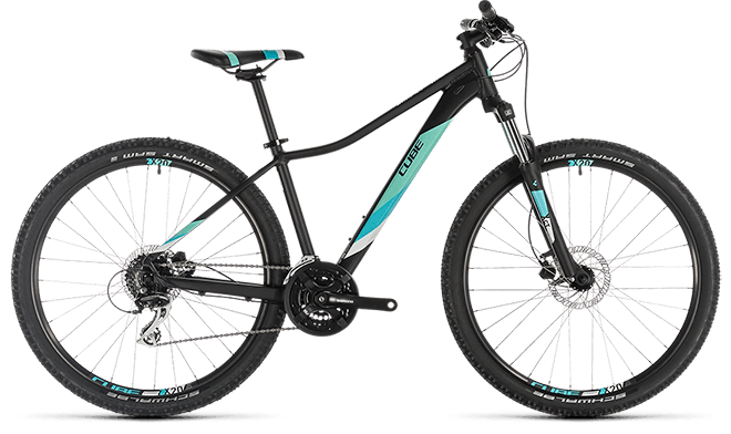 CUBE Access WS EAZ black´n´aqua 2019