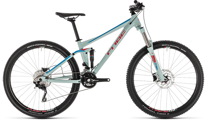 CUBE Sting WS 120 EXC lightblue´n´coral 2019