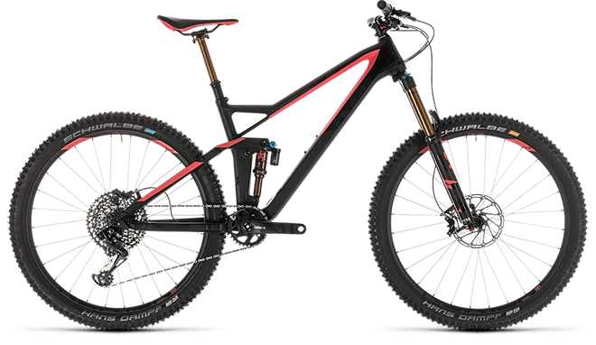 CUBE Sting WS 140 HPC SL 27.5 carbon´n´coral 2019