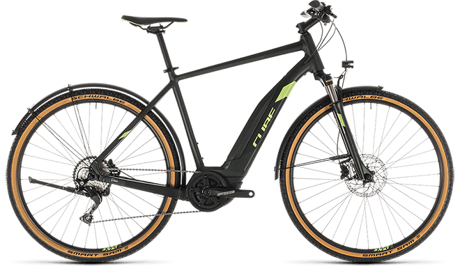 CUBE Cross Hybrid EXC 500 Allroad green´n´green 2019