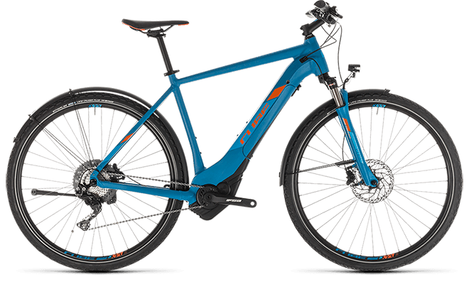 CUBE Cross Hybrid Race 500 Allroad blue´n´orange 2019