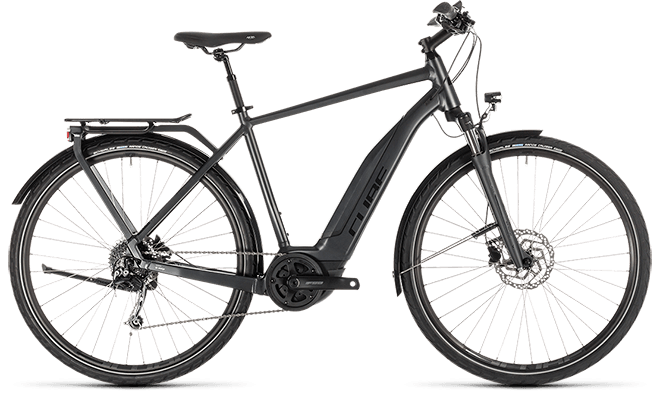 CUBE Touring Hybrid 400 iridium´n´black 2019