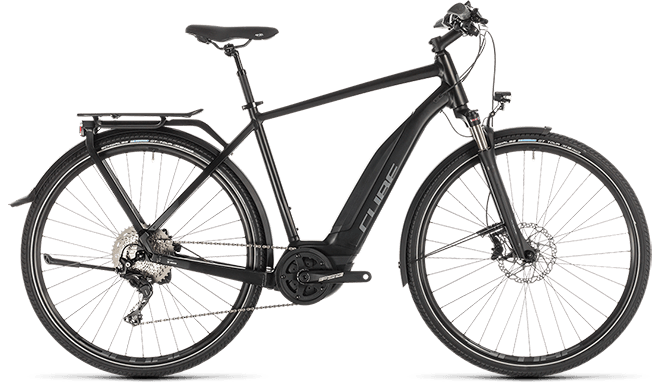 CUBE Touring Hybrid EXC 500 black´n´grey 2019