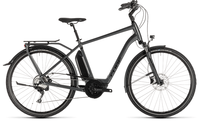 CUBE Town Sport Hybrid Pro 400 iridium´n´black 2019