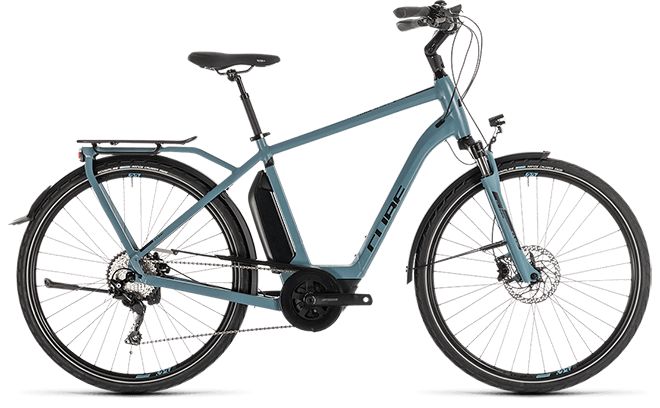 CUBE Town Sport Hybrid Pro 500 blue´n´black 2019