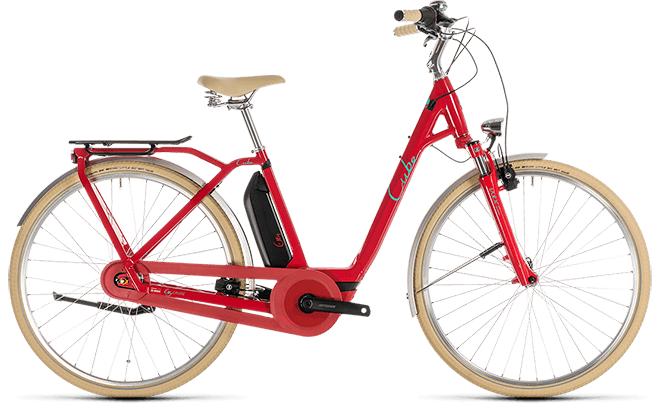 CUBE Elly Cruise Hybrid 400 red´n´mint 2019