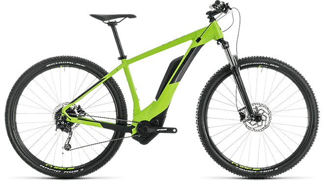 CUBE Reaction Hybrid ONE 400 green´n´iridium 2019