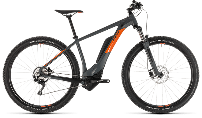 CUBE Reaction Hybrid Pro 500 grey´n´orange 2019