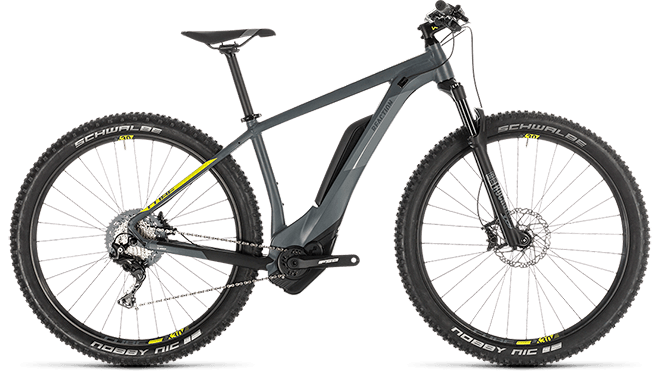 CUBE Reaction Hybrid Race 500 grey´n´lime 2019