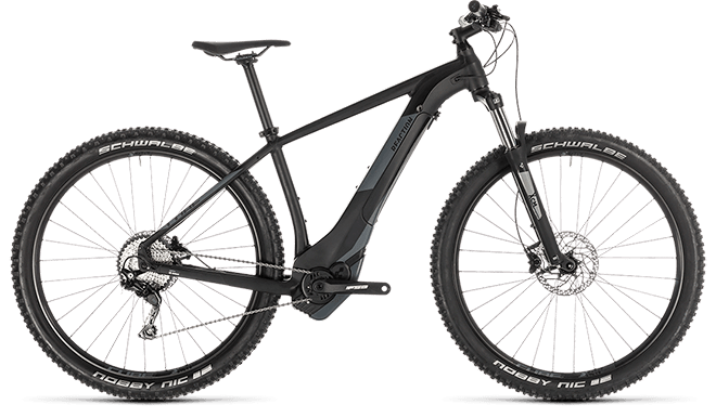 CUBE Reaction Hybrid EXC 500 black´n´grey 2019