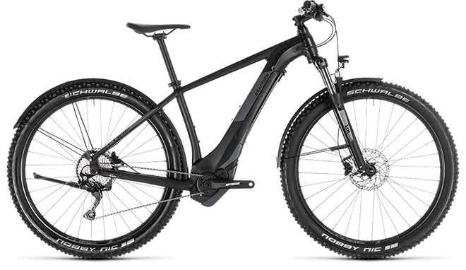 CUBE Reaction Hybrid EXC 500 Allroad black´n´grey 2019