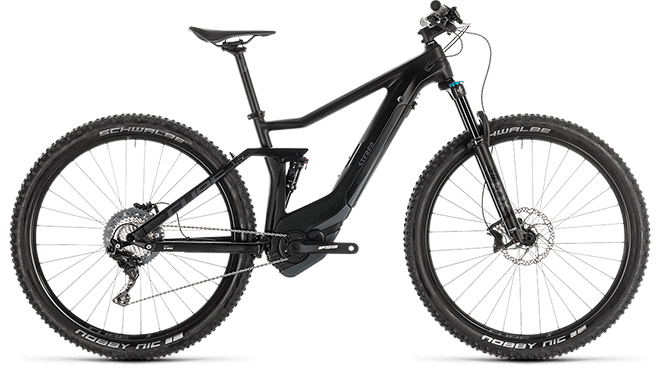 CUBE Stereo Hybrid 120 HPC SL 500 black´n´grey 2019