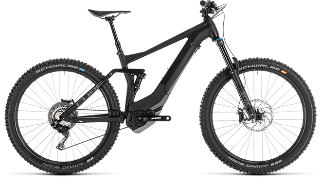 CUBE Stereo Hybrid 140 SL 500 KIOX 27.5 black´n´grey 2019