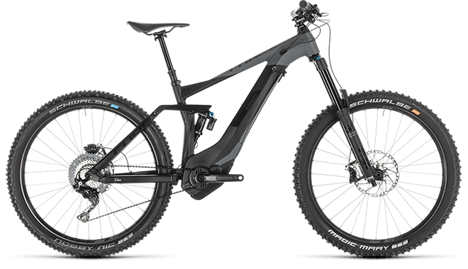 CUBE Stereo Hybrid 160 SL 500 KIOX 27.5 black´n´grey 2019