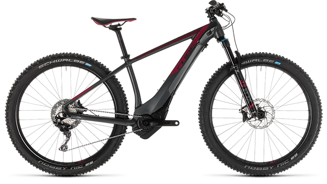 CUBE Access Hybrid SLT 500 iridium´n´berry 2019