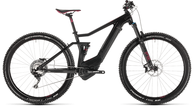 CUBE Sting Hybrid 120 HPC SL 500 carbon´n´berry 2019