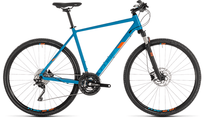 CUBE Cross Pro blue´n´orange 2019