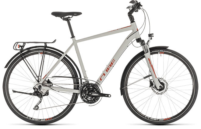 CUBE Touring EXC grey´n´orange 2019