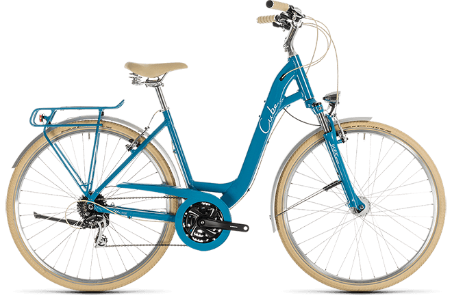 CUBE Ella Ride blue´n´cream 2019