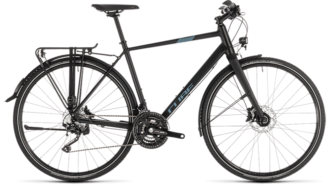 CUBE Travel Sport black´n´blue 2019