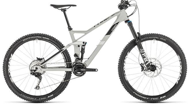 CUBE Stereo 140 HPC Race 27.5 grey´n´white 2019