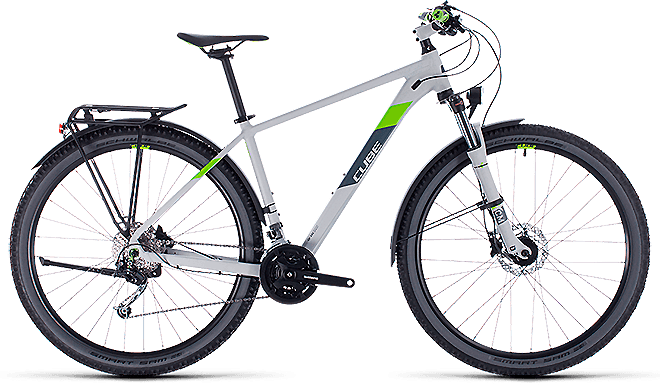 CUBE Aim SL Allroad lightgrey´n´green 2020