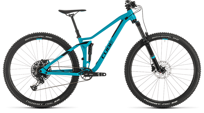 CUBE Sting WS 120 EXC turquoise´n´black 2020