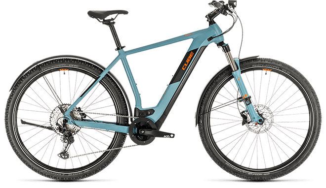 CUBE Cross Hybrid Race 500 Allroad blue´n´orange 2020