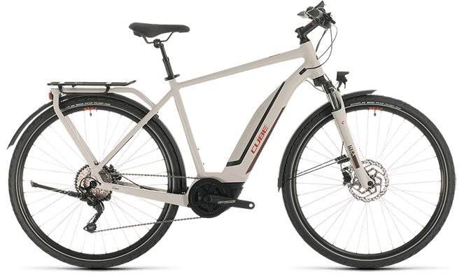 CUBE Touring Hybrid Pro 500 grey´n´red 2020