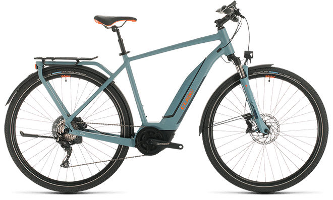 CUBE Touring Hybrid EXC 500 blue´n´orange 2020