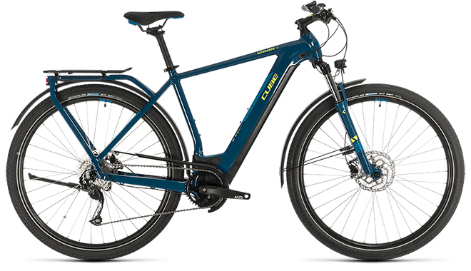 CUBE Kathmandu Hybrid ONE 500 blue´n´yellow 2020