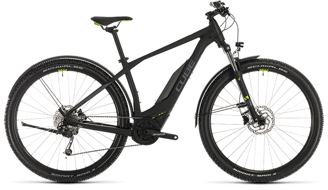 CUBE Acid Hybrid ONE 400 Allroad 29 black´n´green 2020