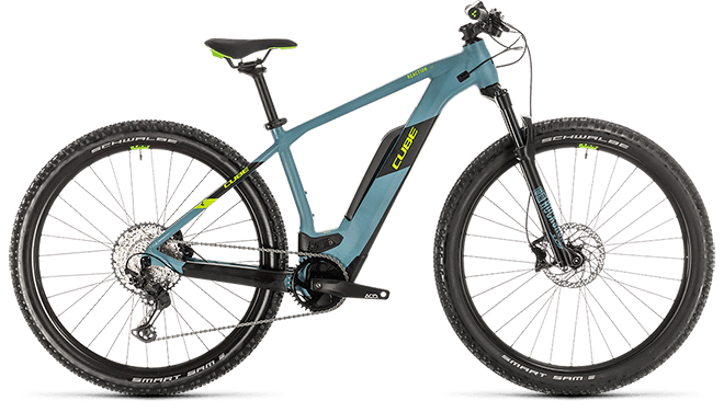 CUBE Reaction Hybrid Race 500 blue´n´green 2020