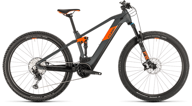 CUBE Stereo Hybrid 120 Race 625 29 grey´n´orange 2020