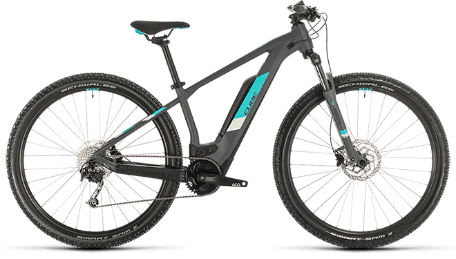 CUBE Access Hybrid ONE 500 grey´n´aqua 2020