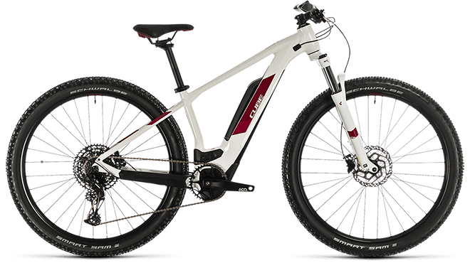 CUBE Access Hybrid Pro 500 white´n´berry 2020