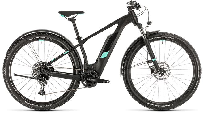 CUBE Access Hybrid Pro 500 Allroad black´n´mint 2020