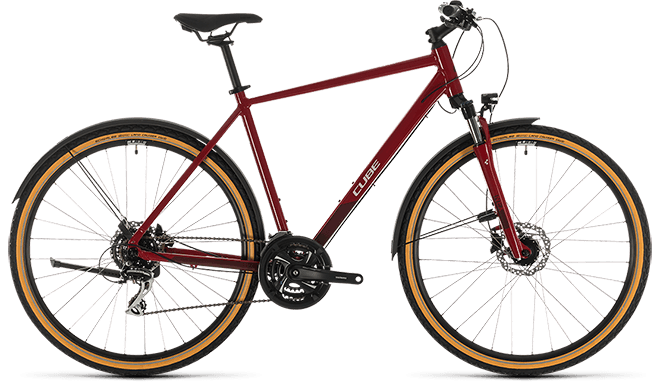 CUBE Nature Allroad red´n´grey 2020