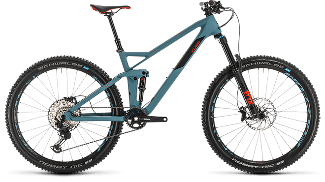 CUBE Stereo 140 HPC Race 27.5 bluegrey´n´red 2020