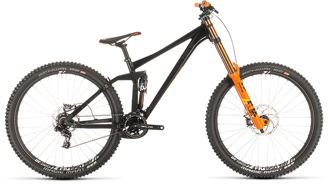 CUBE TWO15 SL black´n´orange 2020