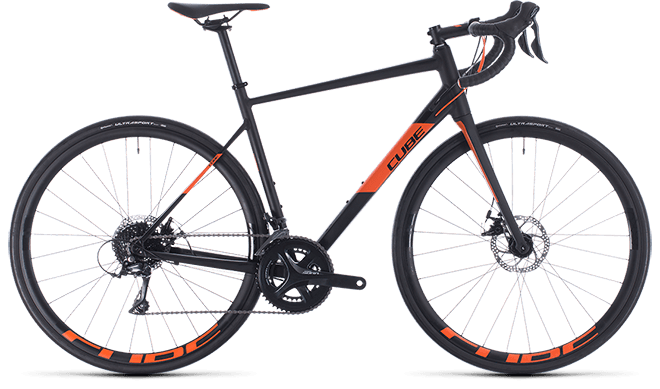 CUBE Attain Pro black´n´orange 2020