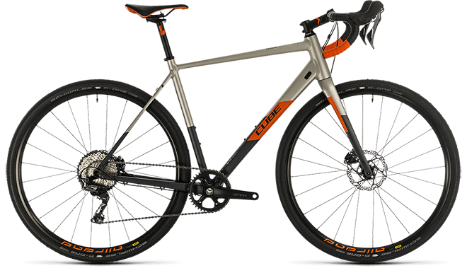 CUBE Nuroad SL titanium´n´orange 2020