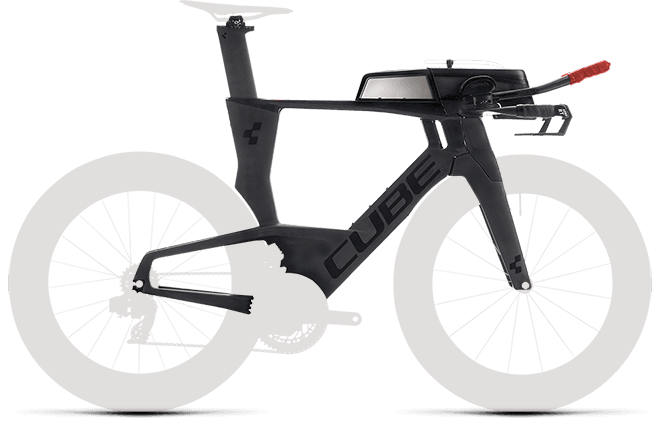 CUBE Aerium C:68 Rahmenset HIGH carbon´n´red 2020