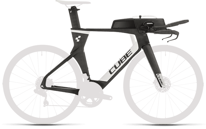 CUBE Aerium C:68 TT Rahmenset LOW carbon´n´white 2020